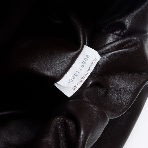 ボッテガヴェネタ BOTTEGAVENETA レザー ポーチ ホーボー ショルダーバッグ ブラウン WS13409