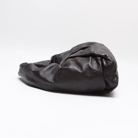 ボッテガヴェネタ BOTTEGAVENETA レザー ポーチ ホーボー ショルダーバッグ ブラウン WS13409