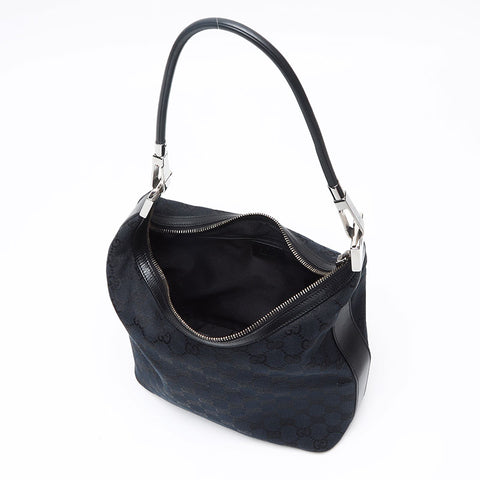 グッチ GUCCI GGキャンバス ショルダーバッグ ブラック WS13411