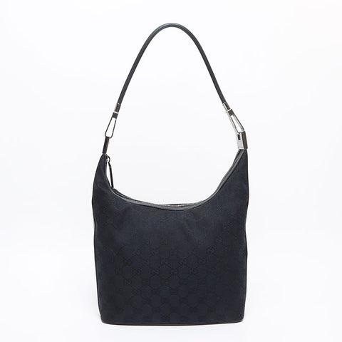 グッチ GUCCI GGキャンバス ショルダーバッグ ブラック WS13411