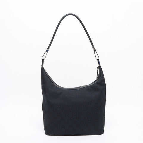 グッチ GUCCI GGキャンバス ショルダーバッグ ブラック WS13411