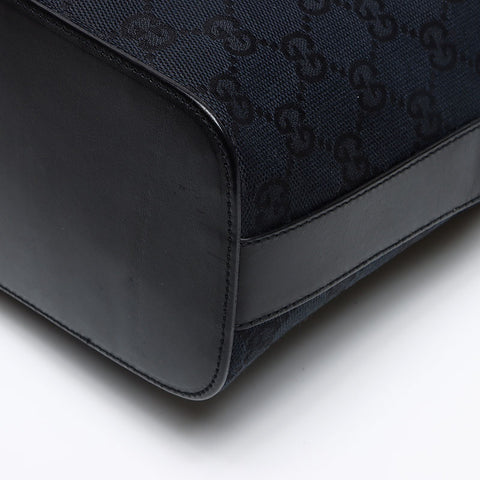 グッチ GUCCI GGキャンバス ショルダーバッグ ブラック WS13411
