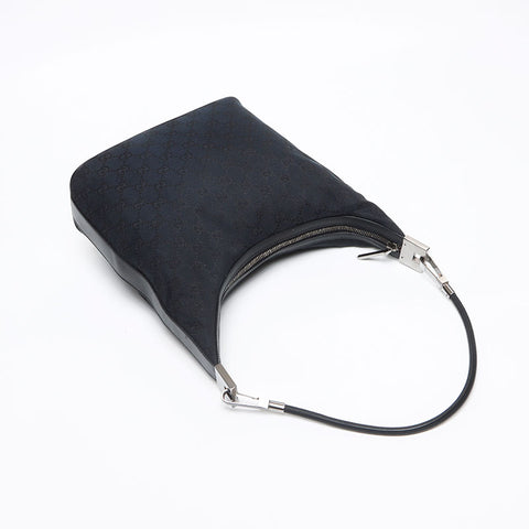 グッチ GUCCI GGキャンバス ショルダーバッグ ブラック WS13411