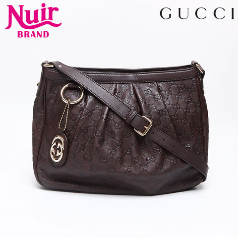 GUCCI Gucci Shima Sukie Shoulder Bag Brown WS13413