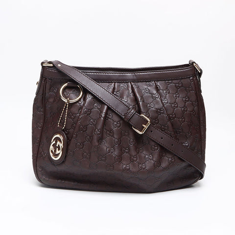 GUCCI Gucci Shima Sukie Shoulder Bag Brown WS13413