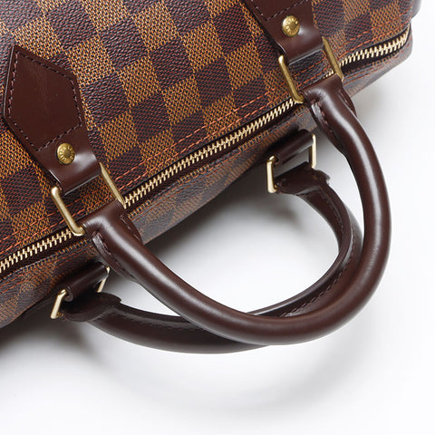 ルイ・ヴィトン LOUIS VUITTON 2008年製 ダミエ スピーディ30 ボストンバッグ ブラウン WS13415