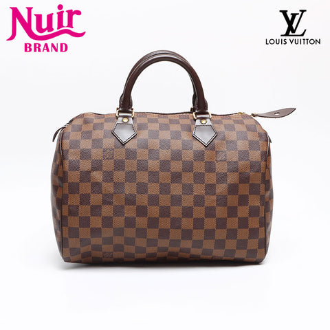 ルイ・ヴィトン LOUIS VUITTON 2008年製 ダミエ スピーディ30 ボストンバッグ ブラウン WS13415