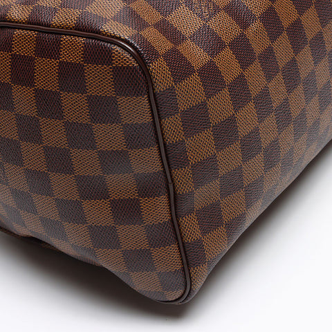ルイ・ヴィトン LOUIS VUITTON 2008年製 ダミエ スピーディ30 ボストンバッグ ブラウン WS13415