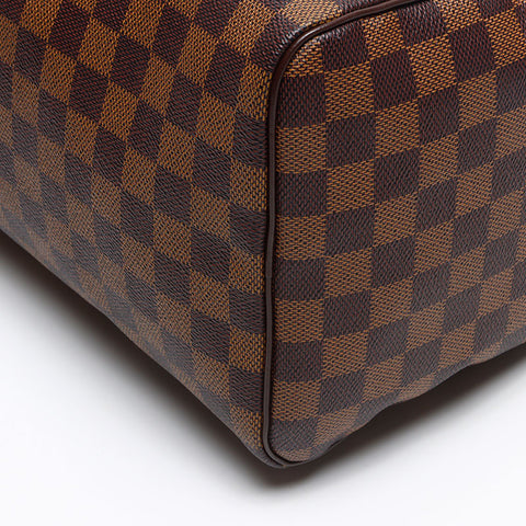 ルイ・ヴィトン LOUIS VUITTON 2008年製 ダミエ スピーディ30 ボストンバッグ ブラウン WS13415