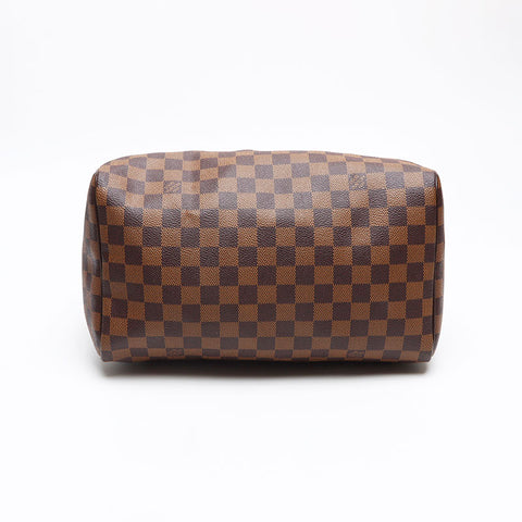 ルイ・ヴィトン LOUIS VUITTON 2008年製 ダミエ スピーディ30 ボストンバッグ ブラウン WS13415
