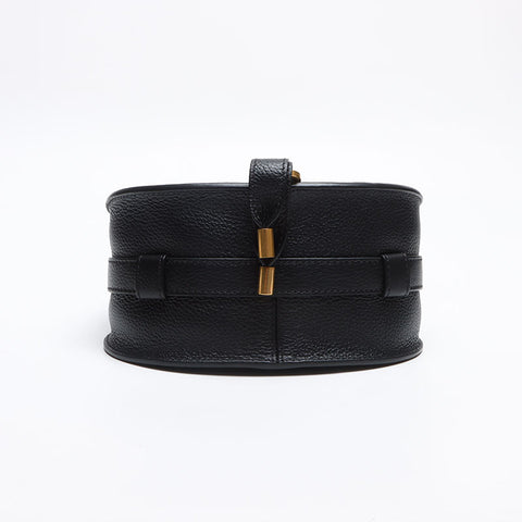 クロエ Chloe マーシー スモール レザー モール サドルバッグ ショルダーバッグ ブラック WS13416