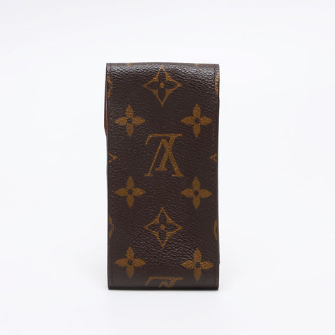 ルイ・ヴィトン LOUIS VUITTON 2003年製 エテュイ シガレットケース モノグラム ポーチ ブラウン WS13418
