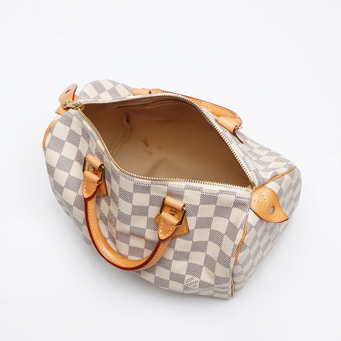ルイ・ヴィトン LOUIS VUITTON 2015年製 スピーディ25 ダミエ ボストンバッグ ベージュ WS13420
