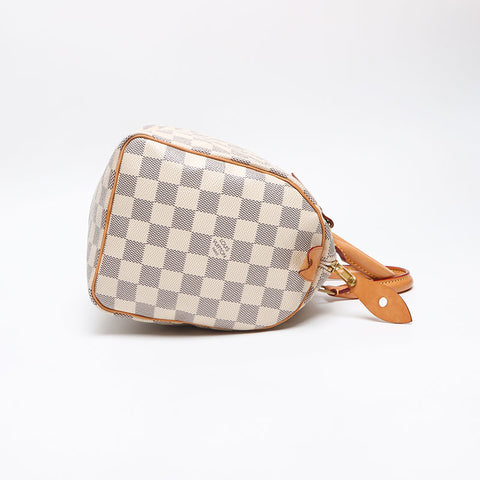 ルイ・ヴィトン LOUIS VUITTON 2015年製 スピーディ25 ダミエ ボストンバッグ ベージュ WS13420