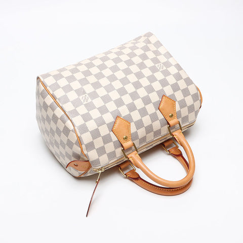 ルイ・ヴィトン LOUIS VUITTON 2015年製 スピーディ25 ダミエ ボストンバッグ ベージュ WS13420