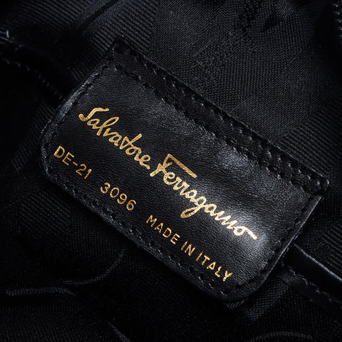 Salvatore Ferragamo Vala Shoulder Bag black WS13425