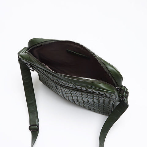 BOTTEGAVENETA INTRECCIATO Shoulder Bag green WS13432