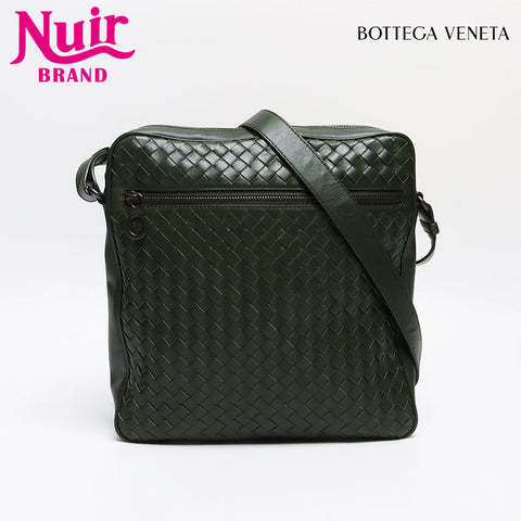 BOTTEGAVENETA INTRECCIATO Shoulder Bag green WS13432
