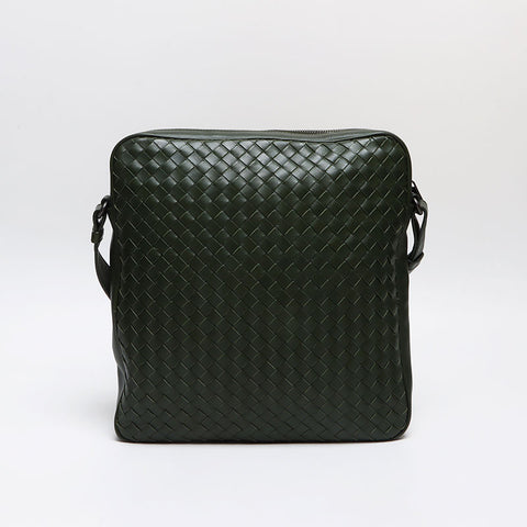 BOTTEGAVENETA INTRECCIATO Shoulder Bag green WS13432