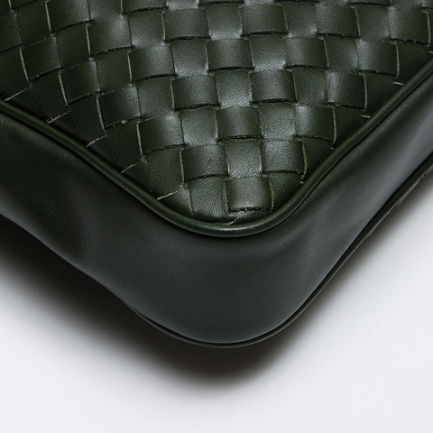 BOTTEGAVENETA INTRECCIATO Shoulder Bag green WS13432