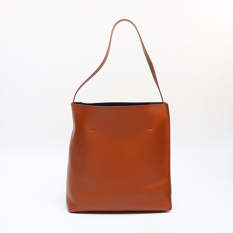 MARNI Medium Museo hobo bag in leather Shoulder Bag Brown WS13434