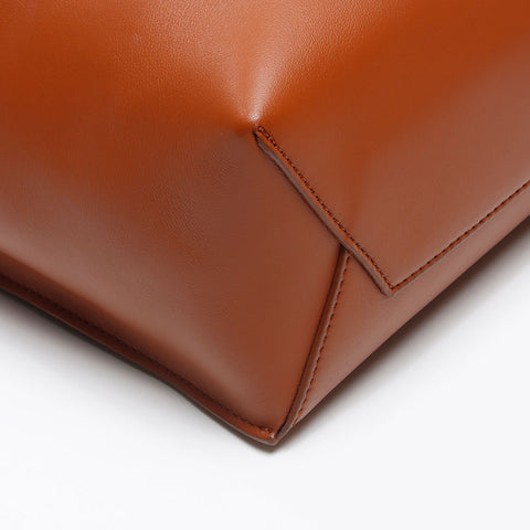 MARNI Medium Museo hobo bag in leather Shoulder Bag Brown WS13434