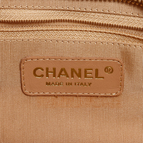 CHANEL Caviar Skin COCO Mark Mini Boston No. 8 2003-2004 Boston bag Brown WS13438