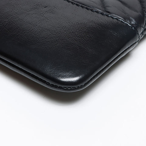 CHANEL Gabriel Leather 25 Series 2018 Clutch bag black WS13439