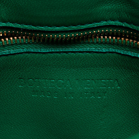 BOTTEGAVENETA Padded Cassette Leather Shoulder Bag green WS13441