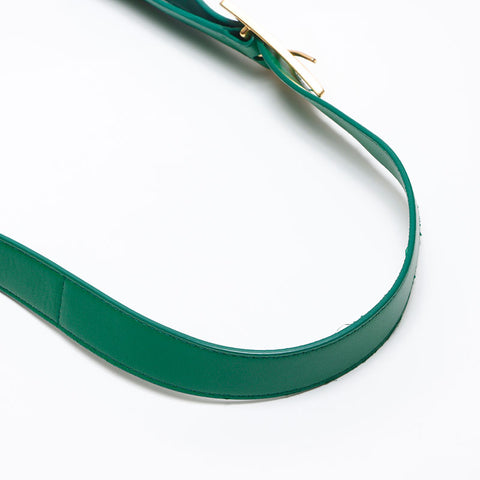 BOTTEGAVENETA Padded Cassette Leather Shoulder Bag green WS13441