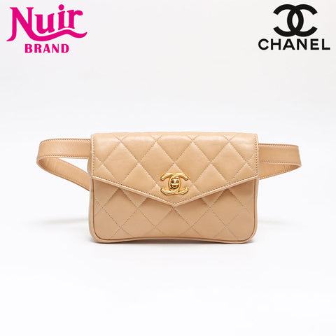 CHANEL Matrasse Waist bag beige WS13442