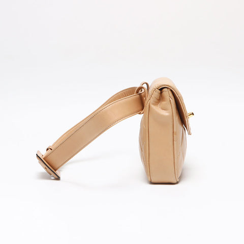 CHANEL Matrasse Waist bag beige WS13442