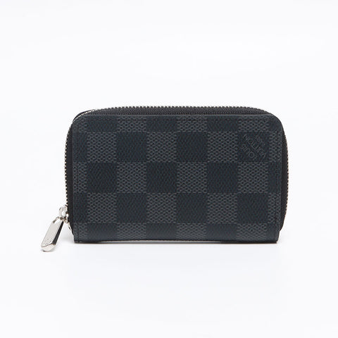 LOUIS VUITTON Damier Graphite Zippy Coin Purse 2019 Coin case black WS13445
