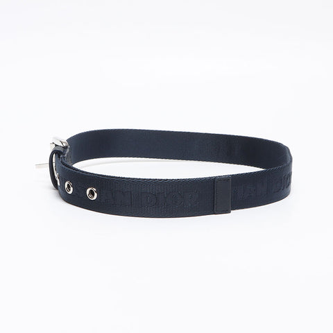 Christian Dior logo belt Navy WS13448