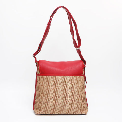 Christian Dior Street Chic Trotter Canvas Shoulder Bag beige WS13456