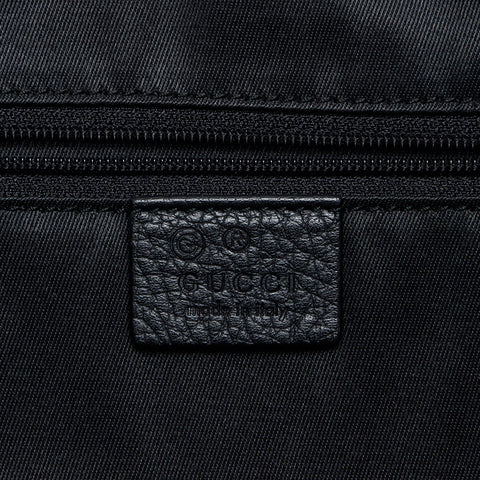極美品 グッチ GUCCI GG 2WAY トートバッグ レザー ハンドバッグ ブラック WS13463