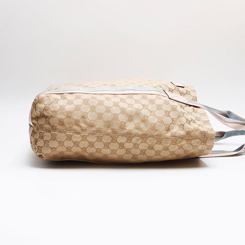 グッチ GUCCI GGキャンバス ハンドバッグ トートバッグ ベージュ WS13475
