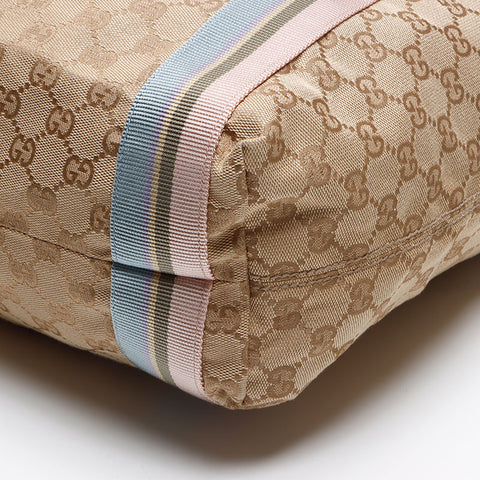 グッチ GUCCI GGキャンバス ハンドバッグ トートバッグ ベージュ WS13475