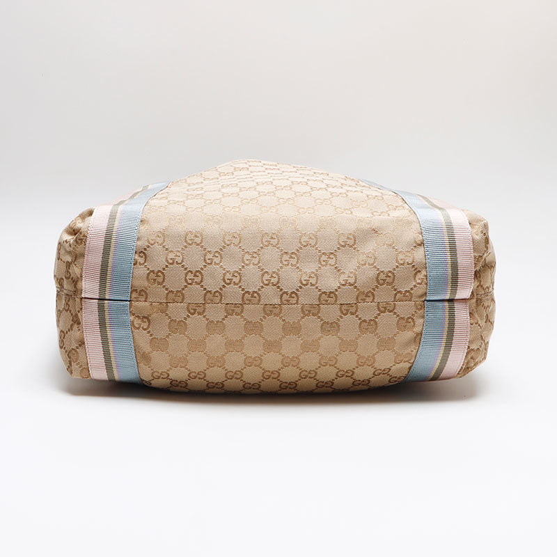 グッチ GUCCI GGキャンバス ハンドバッグ トートバッグ ベージュ グッチ GUCCI GGキャンバス ハンドバッグ トートバッグ ベージュ