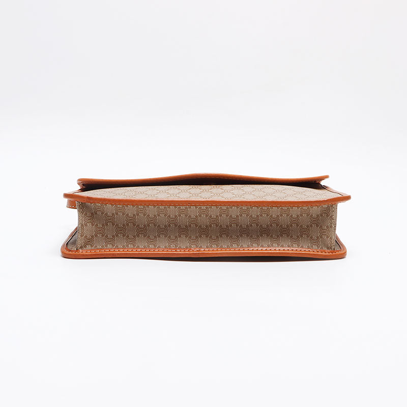 セリーヌ CELINE マカダム 斜め掛け クラッチバッグ 2WAY