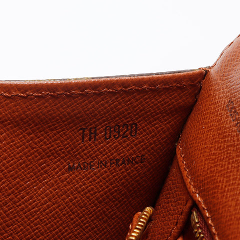 ルイ・ヴィトン LOUIS VUITTON 1990年製 ポシェットダム pm モノグラム クラッチバッグ ブラウン WS13480
