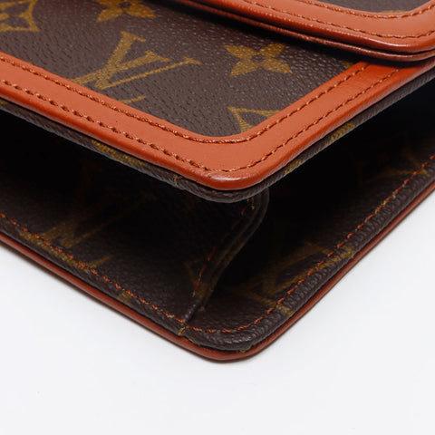 ルイ・ヴィトン LOUIS VUITTON 1990年製 ポシェットダム pm モノグラム クラッチバッグ ブラウン WS13480