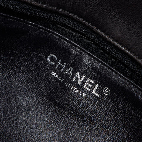 CHANEL 18th Matelasse 25 ChainShoulder Bag Shoulder Bag black WS13482