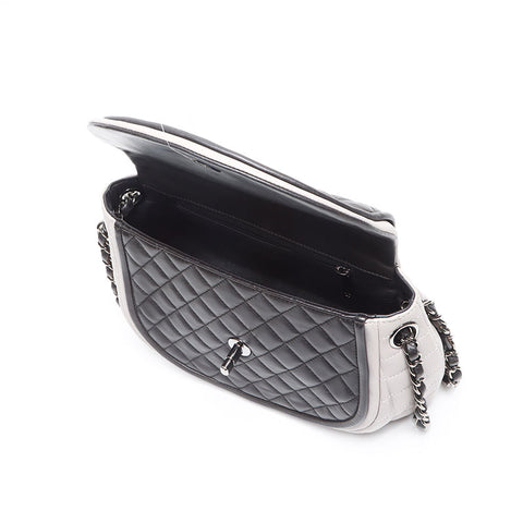 CHANEL 18th Matelasse 25 ChainShoulder Bag Shoulder Bag black WS13482