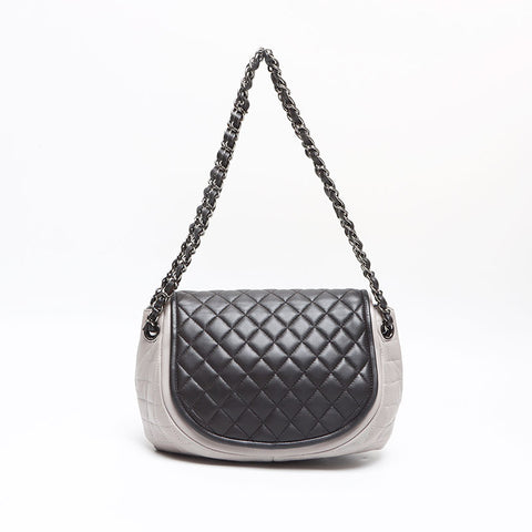 CHANEL 18th Matelasse 25 ChainShoulder Bag Shoulder Bag black WS13482