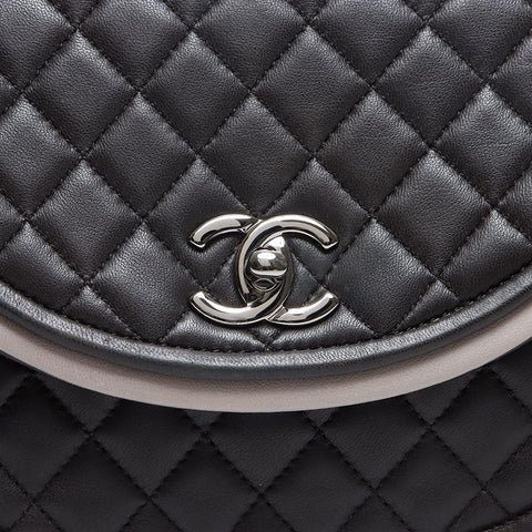 CHANEL 18th Matelasse 25 ChainShoulder Bag Shoulder Bag black WS13482