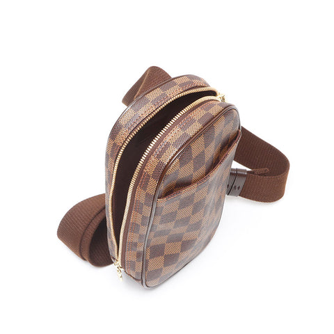 LOUIS VUITTON 2008 Pochette Gange Damier Shoulder Bag Brown WS13485