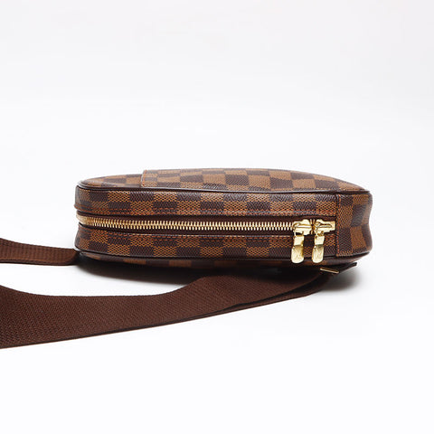 LOUIS VUITTON 2008 Pochette Gange Damier Shoulder Bag Brown WS13485