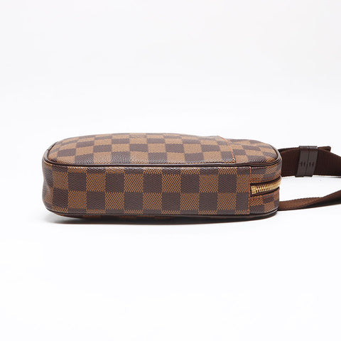 LOUIS VUITTON 2008 Pochette Gange Damier Shoulder Bag Brown WS13485
