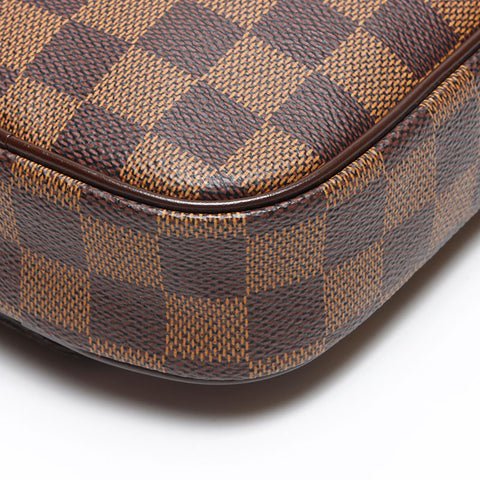 LOUIS VUITTON 2008 Pochette Gange Damier Shoulder Bag Brown WS13485